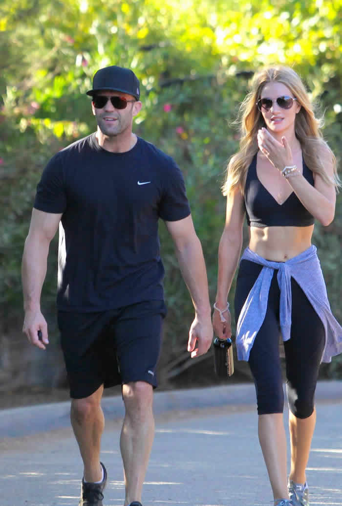 Jason Statham and Rosie Huntington-Whiteley