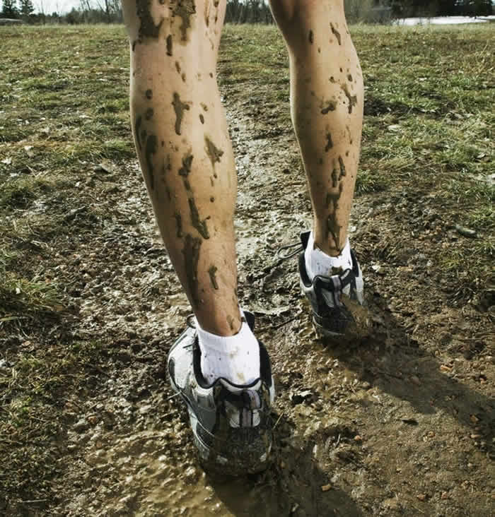 Long Jumps with Air Squats