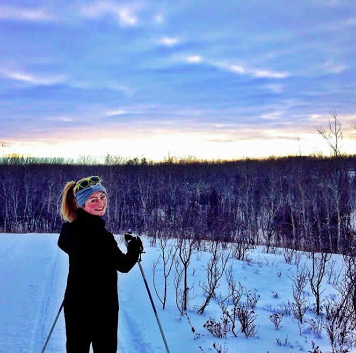 You’ll ski down some of the highest hills between the Rockies and the Appalachians