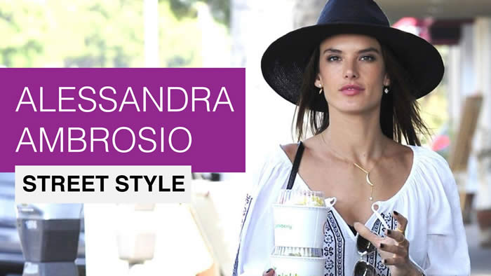 Alessandra Ambrosio's Best Street Style