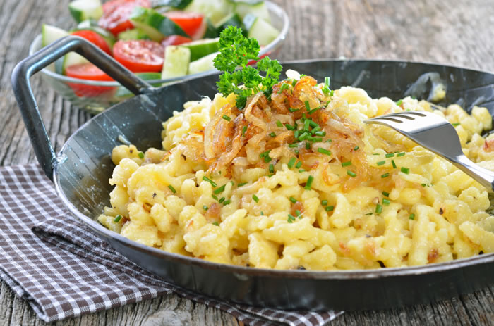 Jägerbraten mit Spätzle