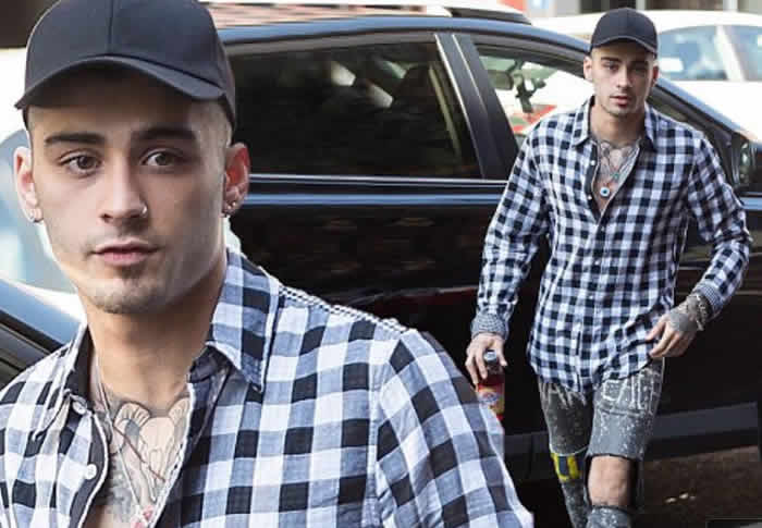 Zayn Malik Shows Off His Unique Sense Of Style