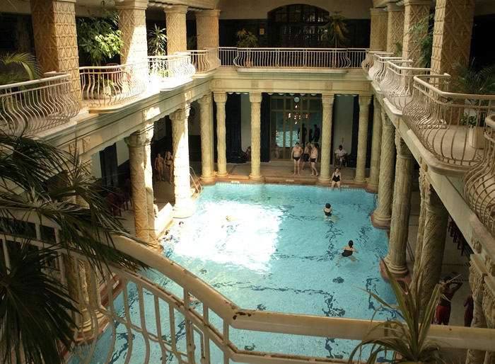 3. Relax at the famous Gellért Baths in Budapest, Hungary