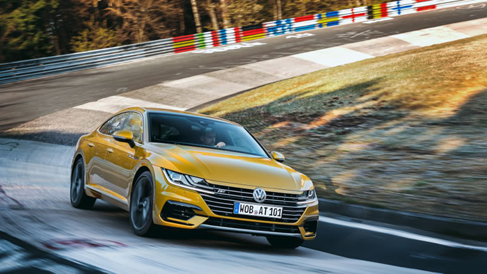 VW Arteon Prototype Gets 409 Horsepower from Turbo VR6