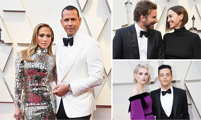 Celebrity Couples 2019 Oscars Red Carpet