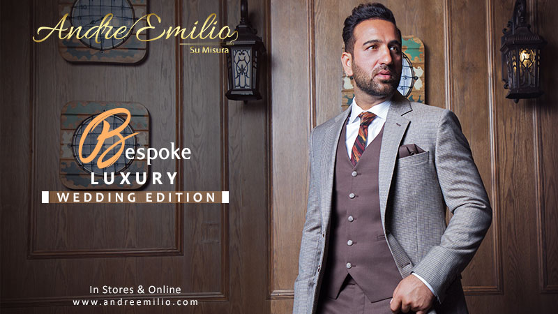 Andre Emilio Latest F/W Bespoke Luxury Wedding Edition - Menz Magazine