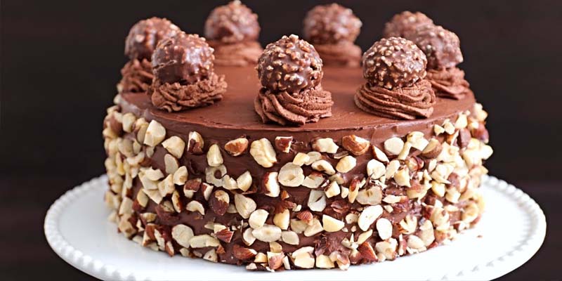  Ferrero Rocher Cake Recipe