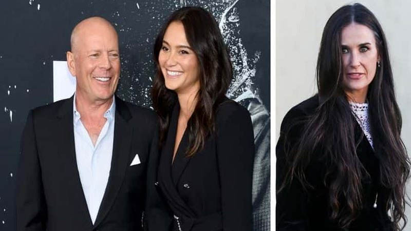 Bruce Willis Reunites with Wife and Daughters