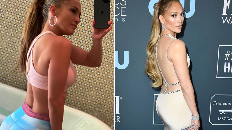  Jennifer Lopez looks gorgeous as she wraps her hair in towel on Instagram