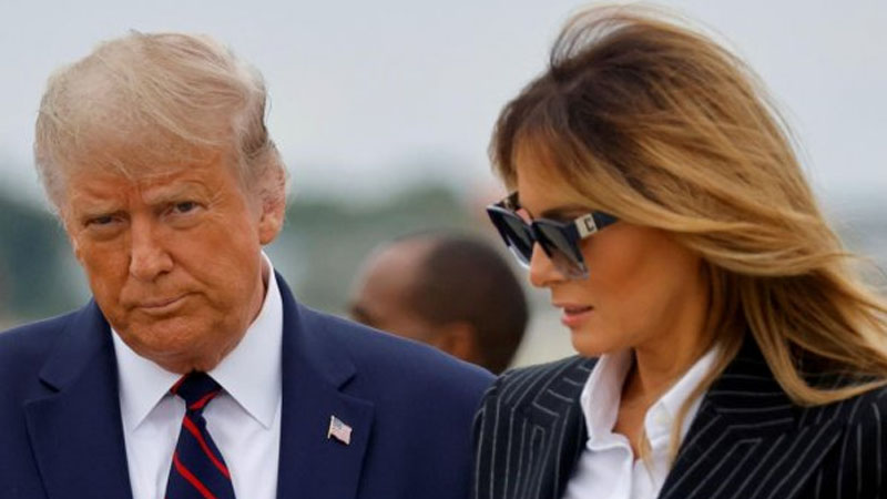  Melania appears to skip Trump’s indictment trip as Eric joins father’s flight