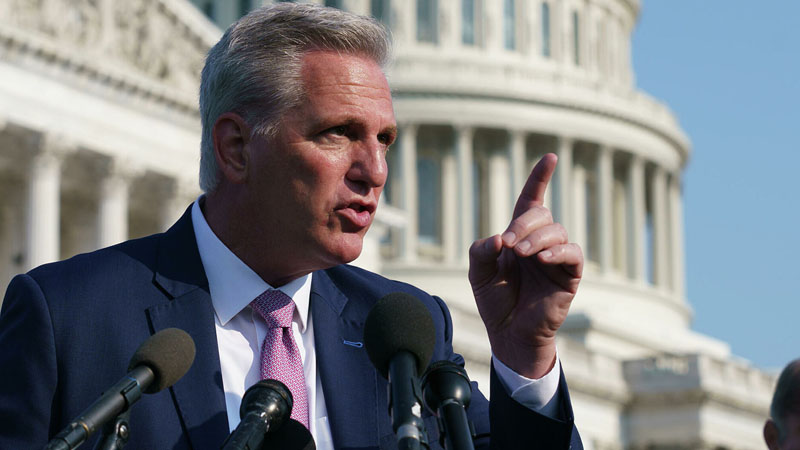  McCarthy Clashes with Fox News Reporter Over Speaker Race