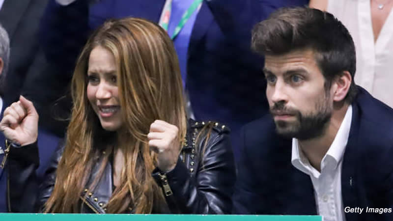 Gerard Pique accused cheating Shakira