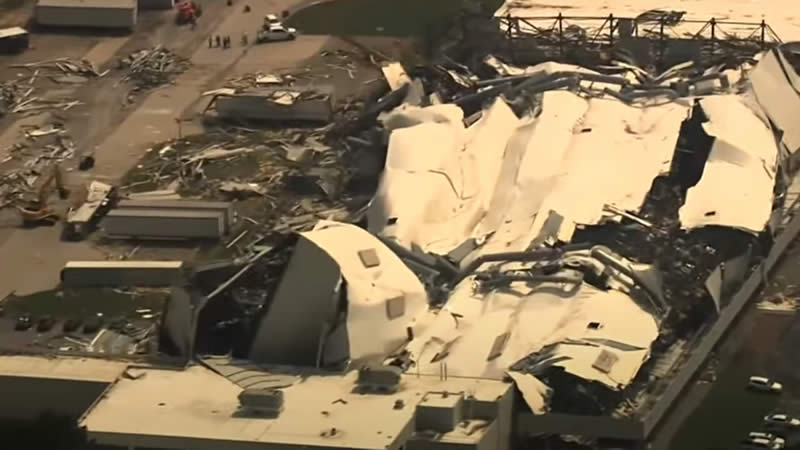  Tornado Causes Severe Damage to Pfizer Facility in North Carolina