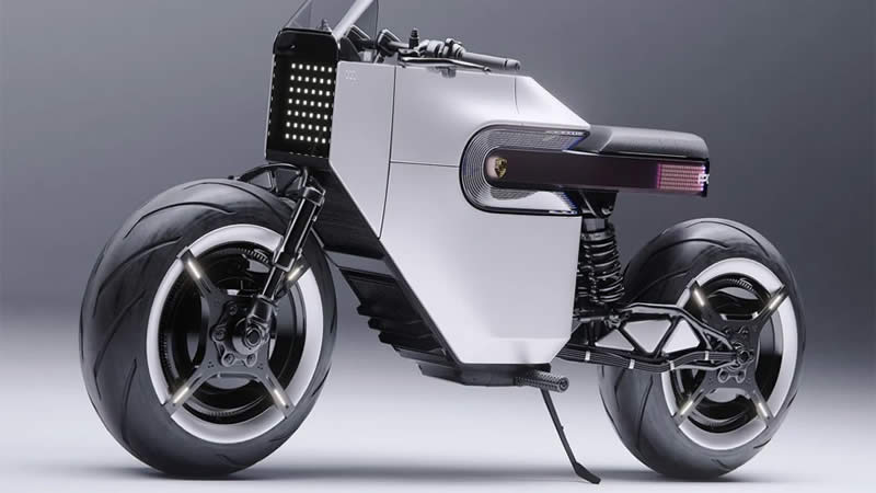 Electric Porsche 619 Motorbike