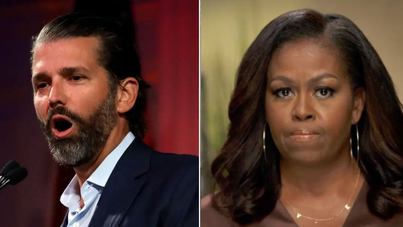  Explosive Reactions: What Did Don Jr. REALLY Say About Michelle Obama? Fans and Critics Weigh In