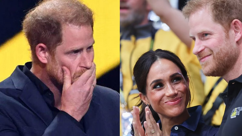  Meghan Markle comforts ’emotional’ Prince Harry at Invictus Games closing ceremony