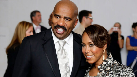 Steve Harvey (left) and wife Marjorie Bridges (right)LAPRESSE
