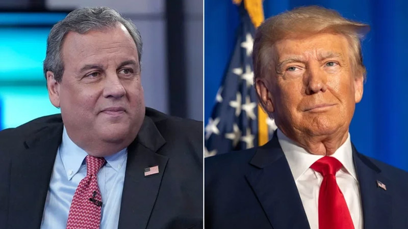 Chris Christie and Donald Trump