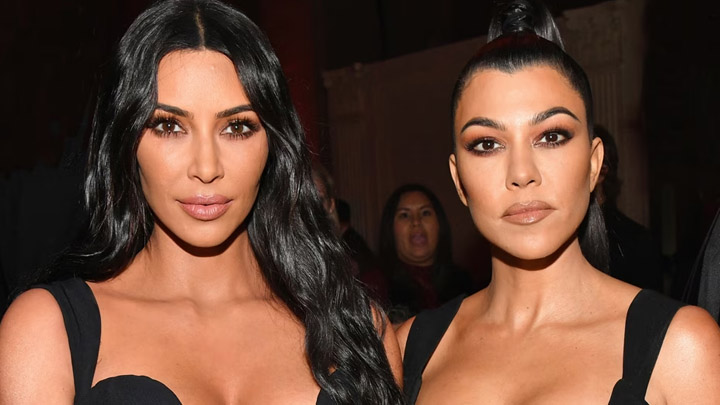  Kim Kardashian Gets Massively Trolled After Leaving A Stain On Wall With Her Body Makeup While Slapping Kourtney Kardashian In This Viral Clip
