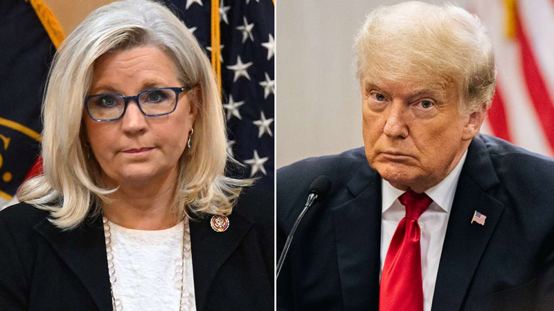  Trump Criticizes Liz Cheney and Jack Smith in Truth Social Post Over Immunity Issue