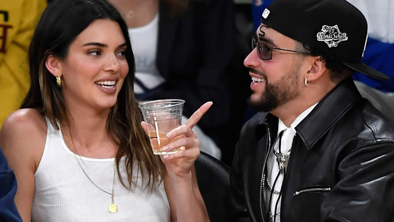 Bad Bunny with Kendall Jenner