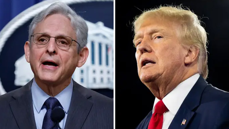 Merrick Garland and trump