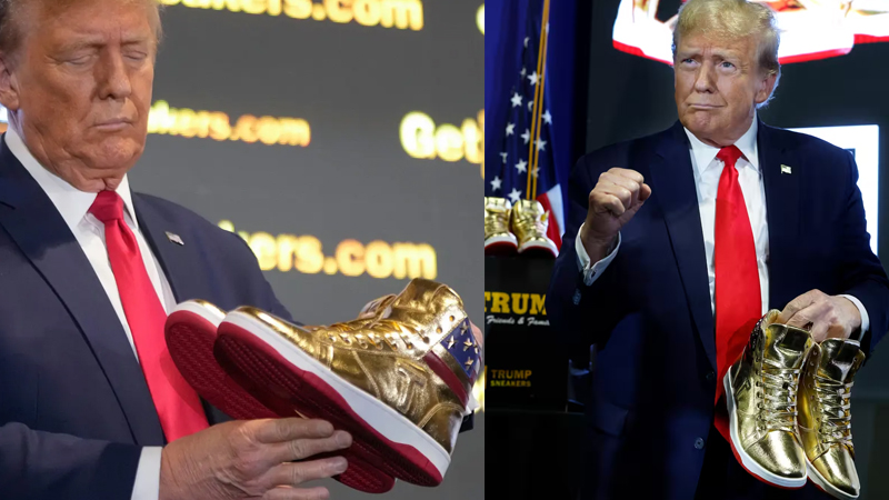 Donald Trump Launches Luxury Sneakers at Sneaker Con Following 355