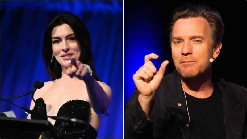  Ewan McGregor and Anne Hathaway team up for David Mitchell’s secret project