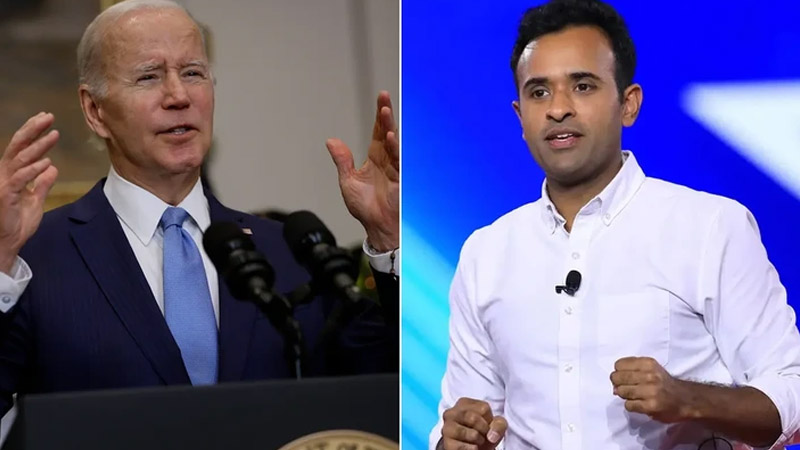 Vivek Ramaswamy Alleges Joe Biden Will Not Secure Presidential Nomination