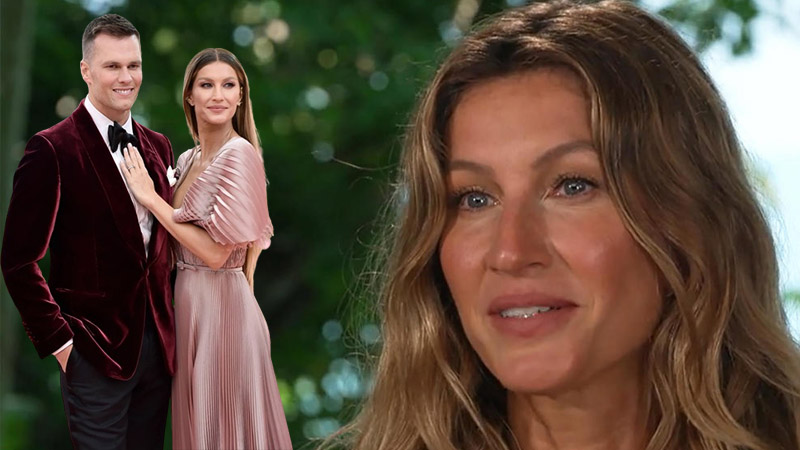  Gisele Bundchen tears up over Tom Brady divorce