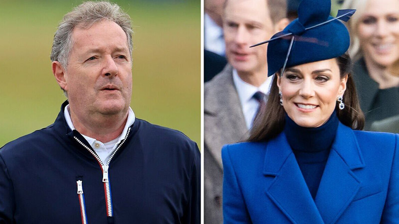  Piers Morgan reacts to Kate Middleton’s first public appearance since surgery