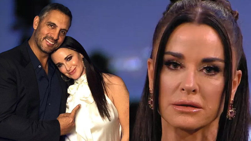  Kyle Richards breaks into tears discussing Mauricio Umansky cheating rumours