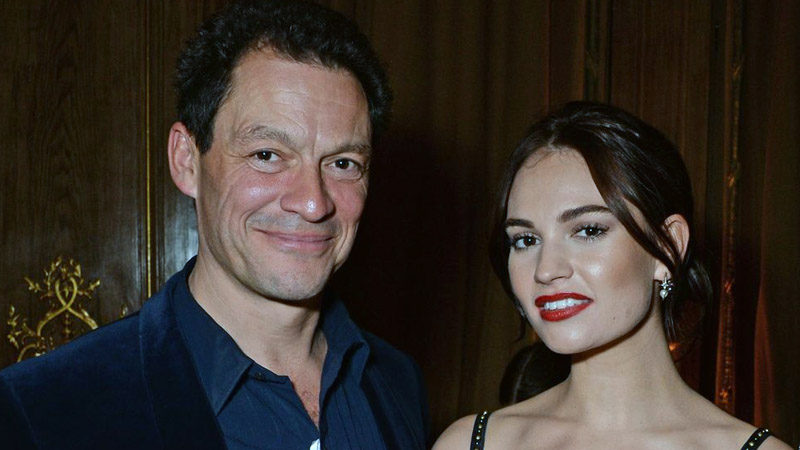  The Crown star Dominic West breaks the silence on Lily James’s speculations