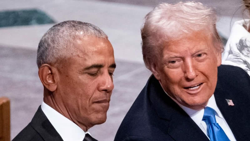trump and obama
