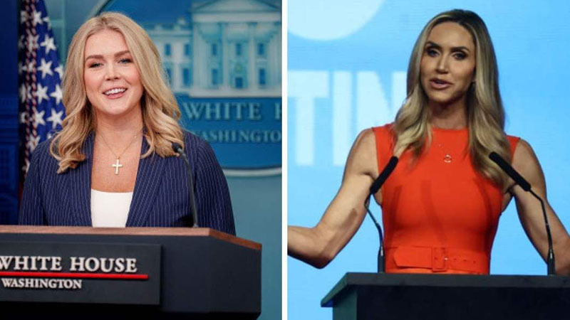 Lara Trump and Karoline Leavitt
