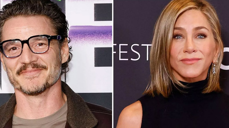 Jennifer Aniston and Pedro Pascal