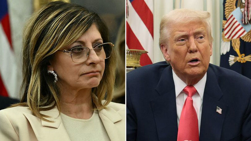 Maria Bartiromo and trump