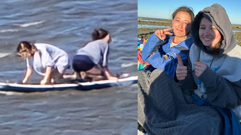 Missing Teen Paddleboarders Found