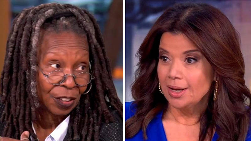 Ana Navarro and Whoopi Goldberg