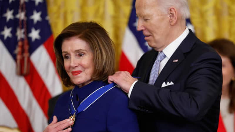 Biden with pelosi