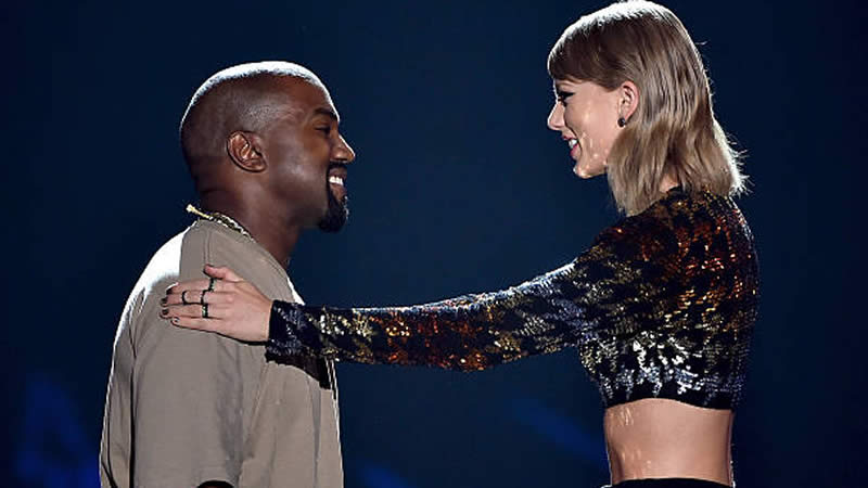 Kanye West and Taylor Swift