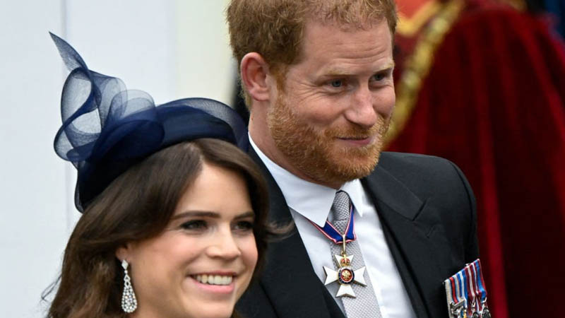 Prince Harry and Princess Eugenie