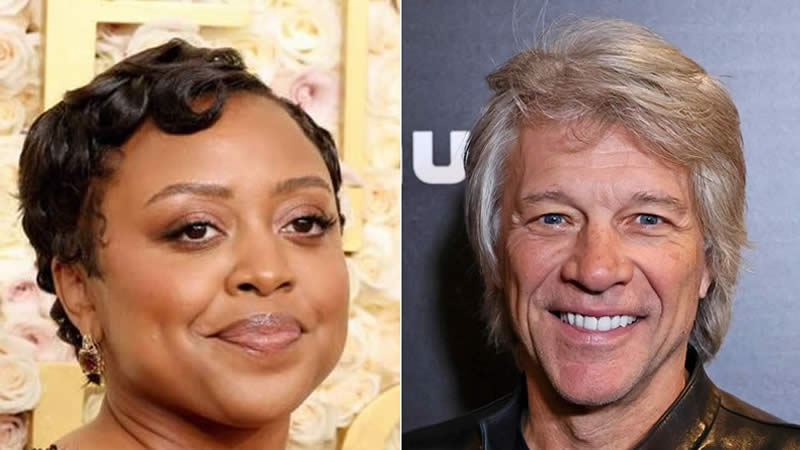 Quinta Brunson and Bon Jovi
