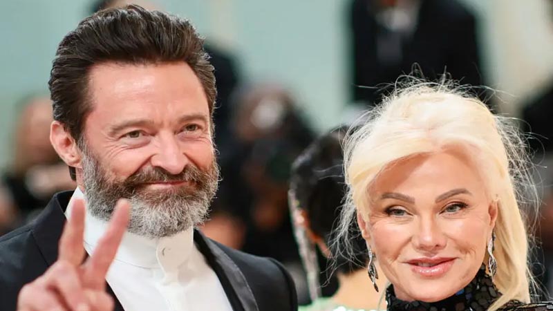 Hugh Jackman and Deborra-Lee Furness