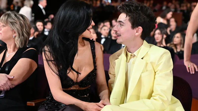 Kylie Jenner Explains Her Consistent Black Dress Choice With Timothée Chalamet
