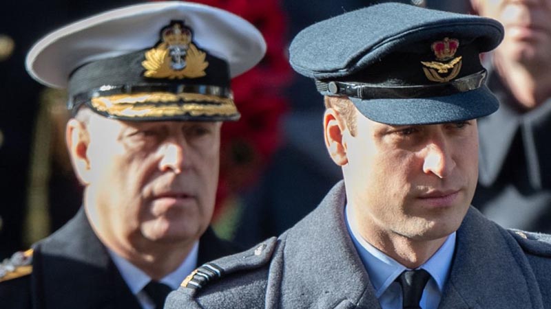 Prince William and Andrew