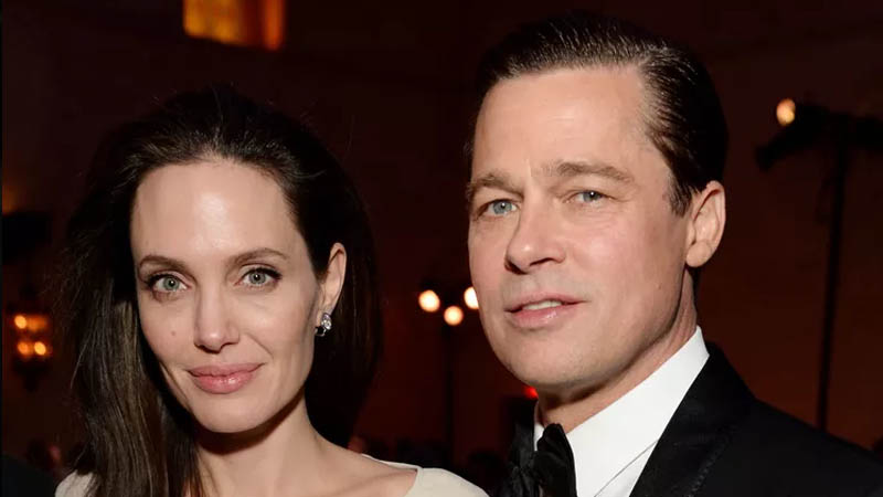 Angelina Jolie and Brad Pitt