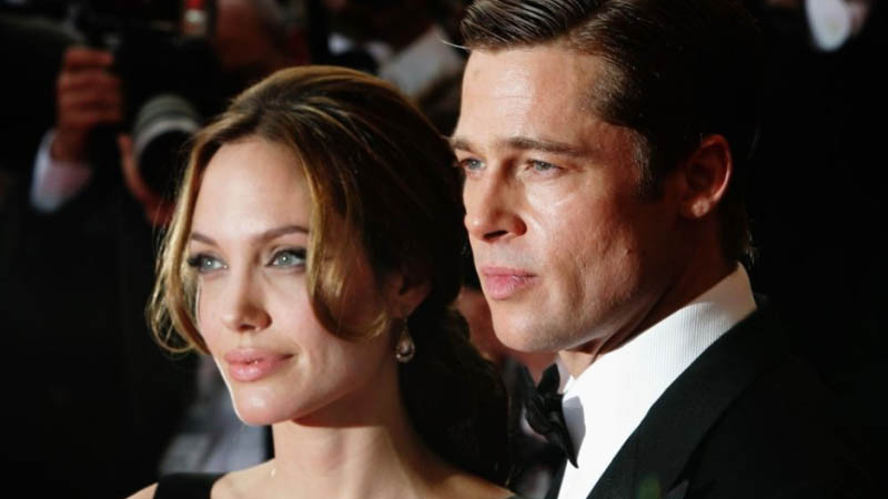 Angelina Jolie and Brad Pitt