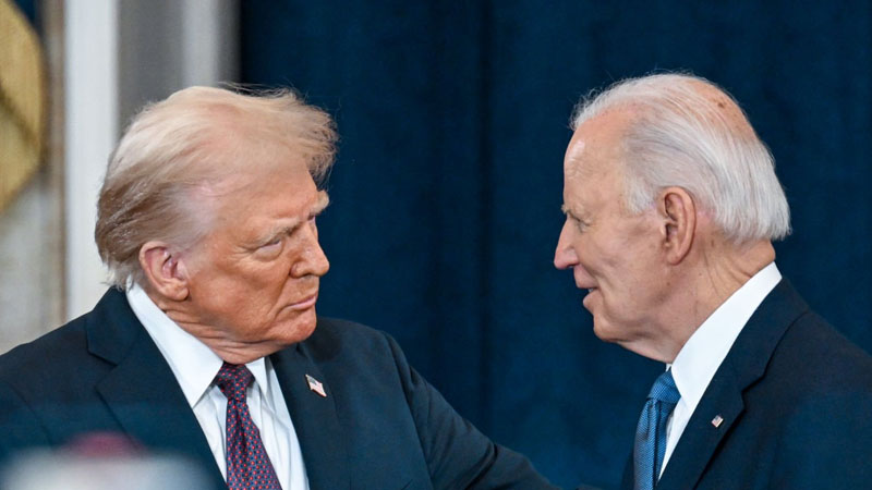 Biden and Trump