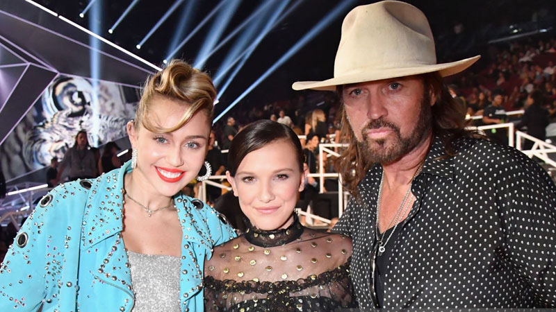 Billy Ray and Miley Cyrus